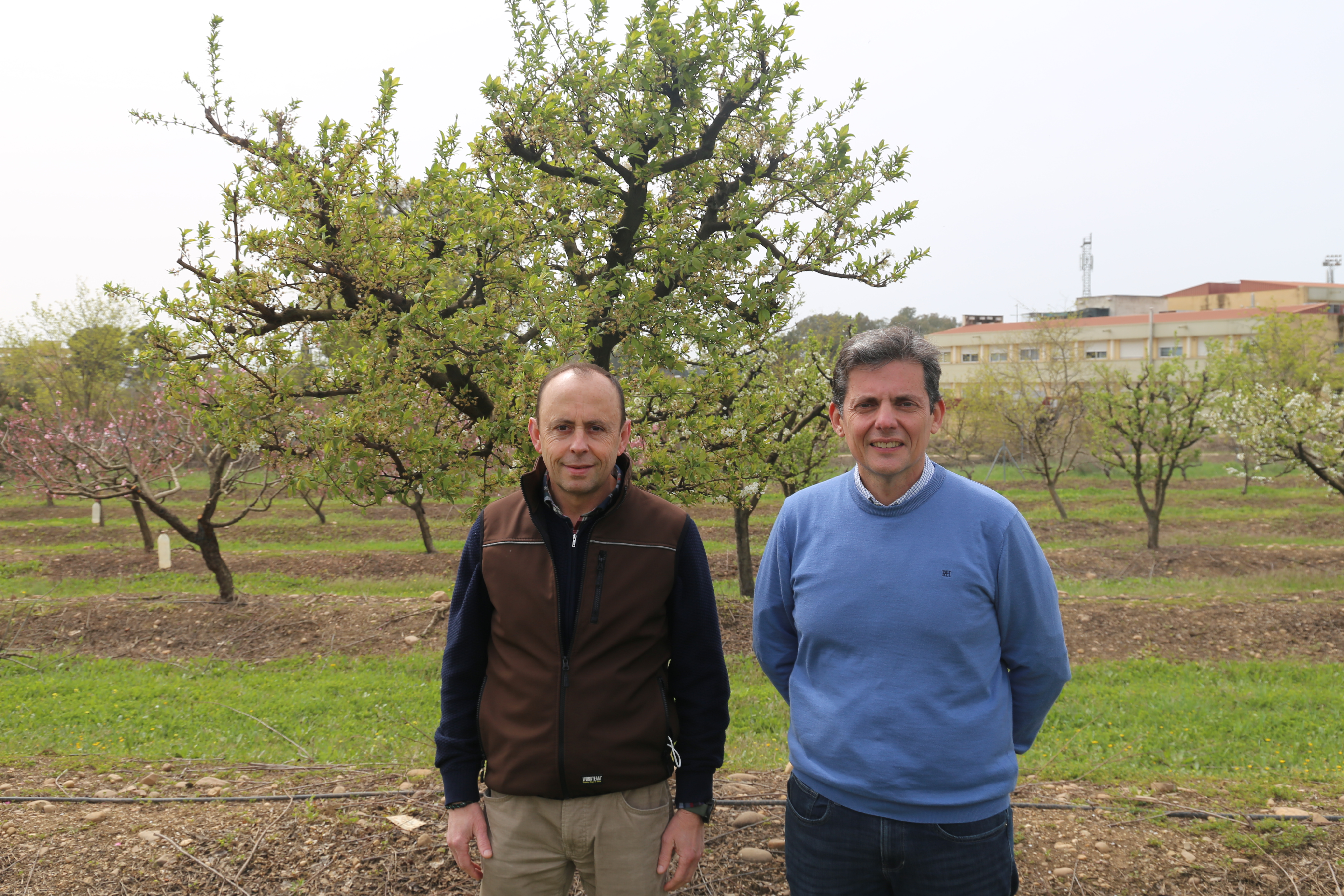 Los investigadores Emilio Camacho y Juan Antonio Rodríguez