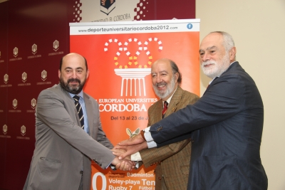 De izq a dcha Manuel Torres, Javier Martn y Antonio Garcia del Moral