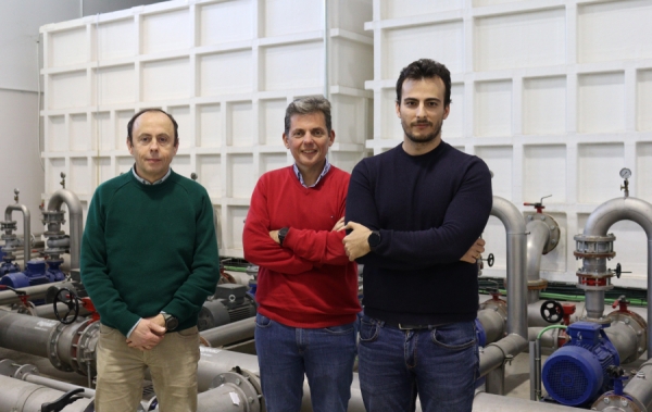 Researchers Emilio Camacho, Juan Antonio Rodríguez and Rafael González