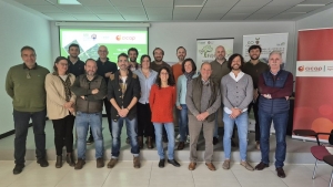 Foto de familia de las personas asistente al taller