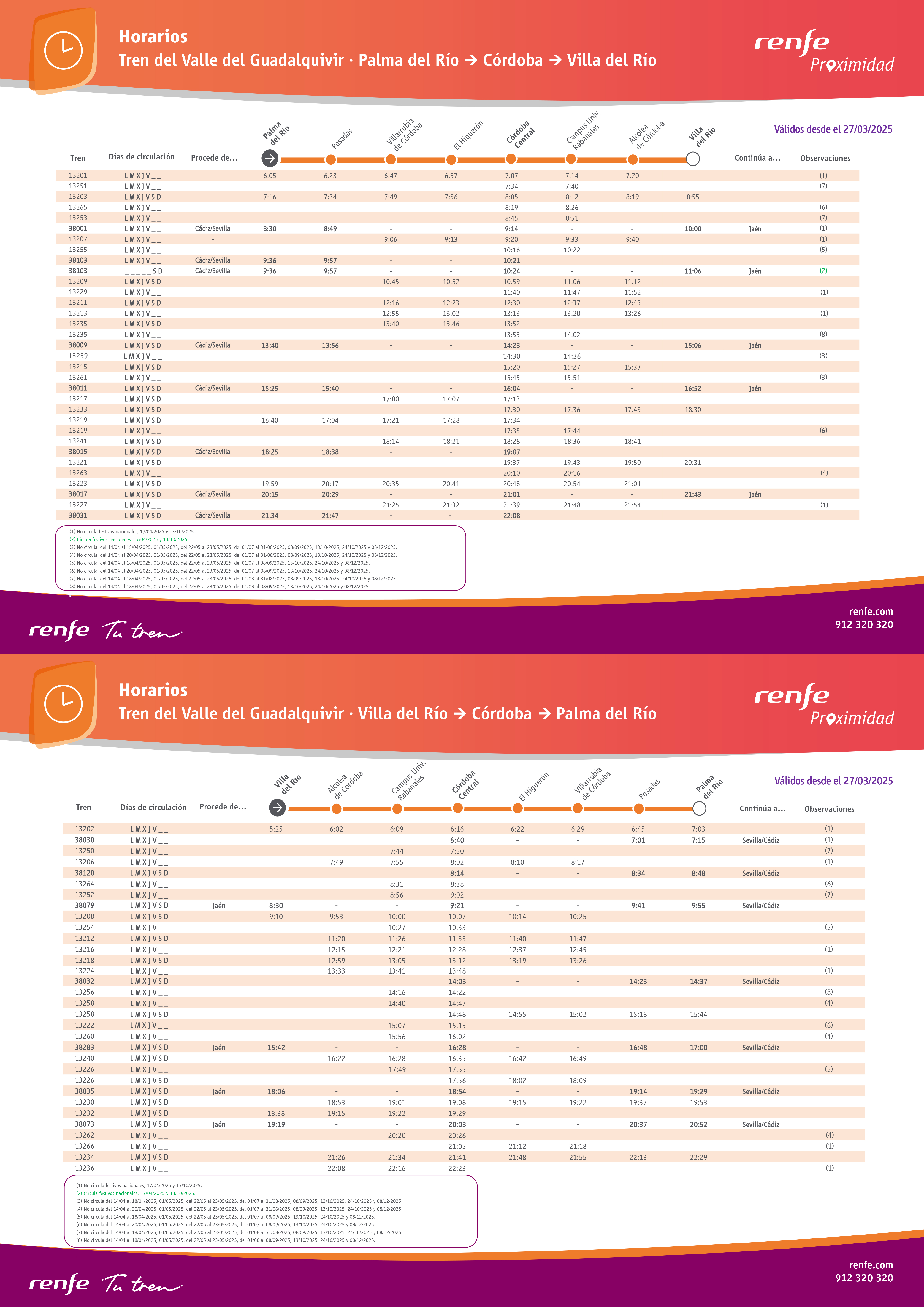 horarios proximidad cordoba desde 20231210