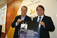 Carlos de Castro (izq) y Juan Ramon Cuadros durante la presentacin