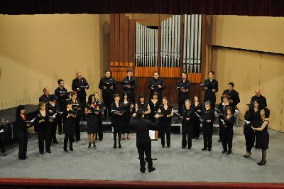 Concierto de la coral universitaria Averroes en el Conservatorio