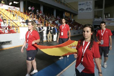 Inauguracin de los IV campeonatos europeos universitarios de karate