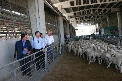 Visita institucional del equipo de gobierno de la UCO a las instalaciones de COVAP en Alcaracejos y Pozoblanco.