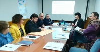 La Dra Ana B. Caizares con el equipo docente del mster Didctica para el trabajo metodolgico en el aula en el Campus de Los ngeles (U. de Concepcin, Chile). 