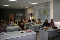 Asistentes al curso durante una de las sesiones