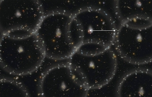 Recreación de Oscilaciones Acústicas de Bariones (Zosia Rostomian, Lawrence Berkeley National Laboratory).