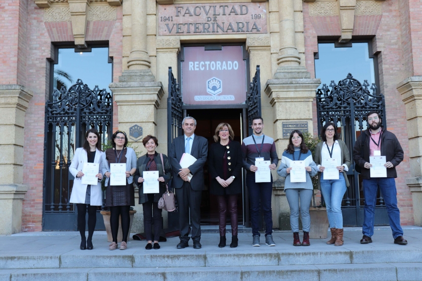 Cinco doctorandas y dos doctorandos ganan los premios del VII Congreso de Investigadores en Formación en la UCO 